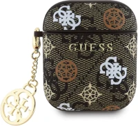 Guess GUA2P4RPEW Pu 4g peony charm apple airpods 1/2 tok, barna kép