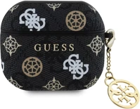 Guess GUA3P4RPEK Pu 4g peony charm apple airpods 3 tok, fekete kép