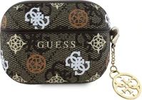 Guess GUAP2P4RPEW Pu 4g peony charm apple airpods pro 2 tok, barna kép