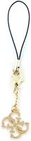 Guess GUCPM4GID Charm 4g metal logo csuklópánt, arany kép