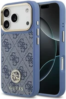 Guess GUHMP17XP4GRMDEB 4g strass logo apple iphone 17 pro max magsafe tok kameravédő peremmel kép