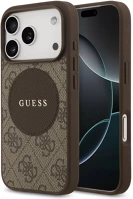 Guess GUHMP17XP4PGRSGW 4g circle classic logo apple iphone 17 pro max magsafe tok, barna kép