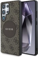 Guess GUHMS25LP4PGRSGW 4g round patch classic logo samsung galaxy s25 ultra magsafe kemény hátlap kép