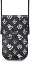 Guess GUOWBP4PEWPK Pu 4g peony multicolor telefontartó kis táska, fekete kép