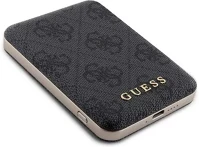 Guess GUPB5FP4EMGK Pu 4g magsafe kompatibilis power bank / külső akkumulátor, 5000mah, fekete kép