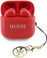 Guess GUTWSXMCCLR Classic logo charm tws vezeték nélküli fülhallgató, piros kép