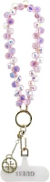 Guess GUUCMDG4CP Universal wrist strap crystals 4g charm csukló pánt, rózsaszín kép
