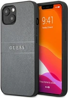 Guess HU3666339023553 Telefontok iphone 13 mini -  saffiano strap - kemény hátlaptok - szürke kép