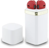 Guess NT3666339546489 lipstick shape tws - fehér/piros vezeték nélküli stereo bluetooth headset kép
