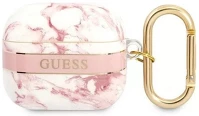 Guess SOP105079 Marble strap collection apple airpods 3 tok, rózsaszín kép