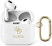 Guess SOP105094 Glitter collection apple airpods 3 tok, átlátszó kép