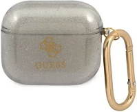 Guess SOP105095 Glitter collection apple airpods 3 tok, fekete kép
