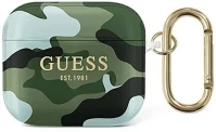 Guess TOK, ZÖLD-VILÁGOSKÉK Camo collection apple airpods 3 tok, zöld-világoskék kép
