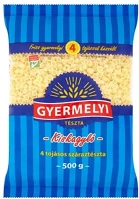 Gyermelyi 14.00676 Száraztészta kiskagyló  4 tojásos 500g kép