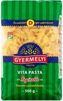 Gyermelyi 14.00703 Száraztészta fodros kocka  vita pasta durum 500g kép
