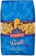 Gyermelyi 14.02446 Száraztészta fusilli  2 tojásos durum 500g kép