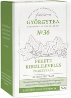 Györgytea RIBIZLILEVELES 50 G Teakeverék fekete ribizlileveles 50 g kép