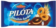 Győri édes 14.00106 Keksz pilóta vaníliás karika étbevonóval 300 g kép