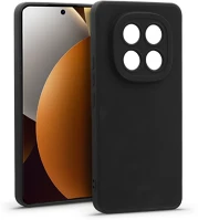Haffner 4G - FEKETE New matt szilikon tok - xiaomi redmi note 15 pro 4g - fekete kép