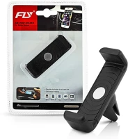 Haffner 1504 Univerzális szellőzőrácsba illeszthető autós tartó - fly 1504 - fekete kép