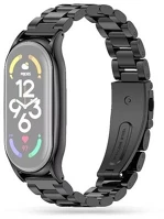Haffner FN0397 Xiaomi mi smart band 7 fekete fém szíj kép