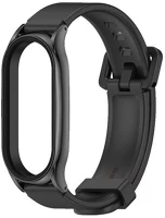 Haffner FN0398 Iconband pro xiaomi mi smart band 7 fekete szilikon szíj kép