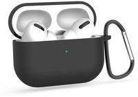 Haffner FN0421 Fekete szilikon védőtok apple airpods pro 1/2 fülhallgatóhoz kép