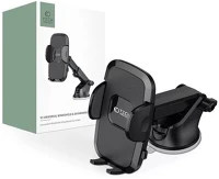 Haffner FN0469 V3W-D/B univerzális fekete műszerfalra/szélvédőre helyezhető autós kép