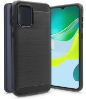 Haffner HF217661 Motorola moto e13 szilikon hátlap - carbon - fekete kép