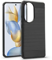Haffner HF225123 Honor 90 5g szilikon hátlap - carbon - fekete kép