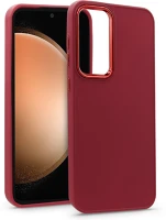 Haffner HF227219 Samsung sm-s711 galaxy s23 fe szilikon hátlap - frame - magenta kép