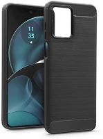 Haffner HF227967 Motorola moto g14 szilikon hátlap - carbon - fekete kép