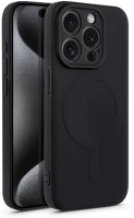 Haffner HF228902 Apple iphone 15 pro max szilikon hátlap - silicone mag cover - fekete kép