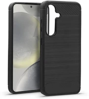 Haffner HF233050 Carbon szilikon tok - samsung sm-s921 galaxy s24 - fekete kép