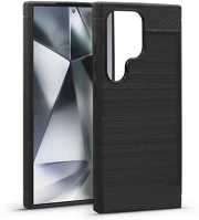 Haffner HF233067 Carbon szilikon tok - samsung sm-s928 galaxy s24 ultra - fekete kép