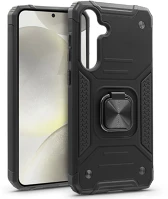 Haffner HF234057 Samsung sm-s926 galaxy s24+ ütésálló hátlap gyűrűvel és kép