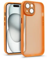 Haffner HF240065 Apple iphone 15 hátlap kameravédő peremmel, lencsevédő üveggel kép