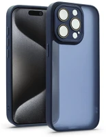 Haffner HF241048 Apple iphone 15 pro hátlap kameravédő peremmel, lencsevédő üveggel kép