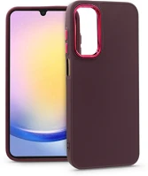 Haffner HF254932 Samsung galaxy a25 5g szilikon hátlap - frame - bíbor kép