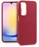 Haffner HF254949 Samsung galaxy a25 5g szilikon hátlap - frame - magenta kép