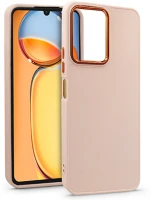 Haffner HF256615 Xiaomi redmi 13c szilikon hátlap - frame - rózsaszín kép
