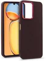 Haffner HF256622 Xiaomi redmi 13c szilikon hátlap - frame - bíbor kép