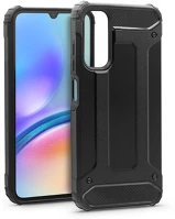 Haffner HF262654 Samsung sm-a057f galaxy a05s szilikon hátlap - carbon - fekete kép