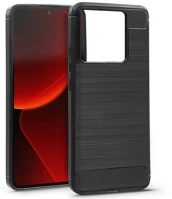 Haffner HF263385 Xiaomi 13t pro szilikon hátlap - carbon - fekete kép
