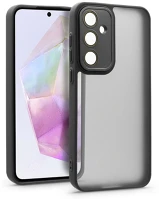 Haffner HF268595 Samsung sm-a356 galaxy a35 5g hátlap kameravédő peremmel, lencsevédő kép