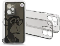 Haffner HF272615 Haffner hf272615 xiaomi redmi note 12 pro 5g/poco x5 pro 5g gray monkey átlátszó szilikon hátlap