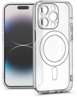 Haffner HF276736 Frost mag cover kameravédős szilikon tok - apple iphone 14 pro - átlátszó kép