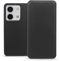 Haffner HF277627 Dual pocket flip bőrtok - xiaomi redmi note 13 5g - fekete kép