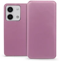 Haffner HF277658 Dual pocket flip bőrtok - xiaomi redmi note 13 5g - rózsaszín kép
