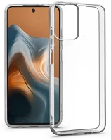 Haffner HF285271 Clear case szilikon hátlap - motorola moto g34 - átlátszó kép